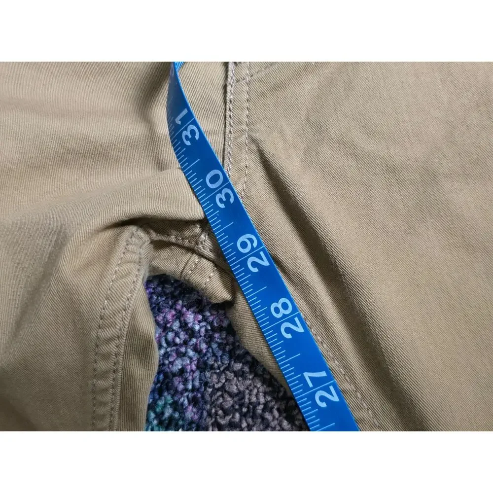 Levi’s 505 Regular Fit Jeans Mens 38x29 Tan / Khaki Straight Color Denim